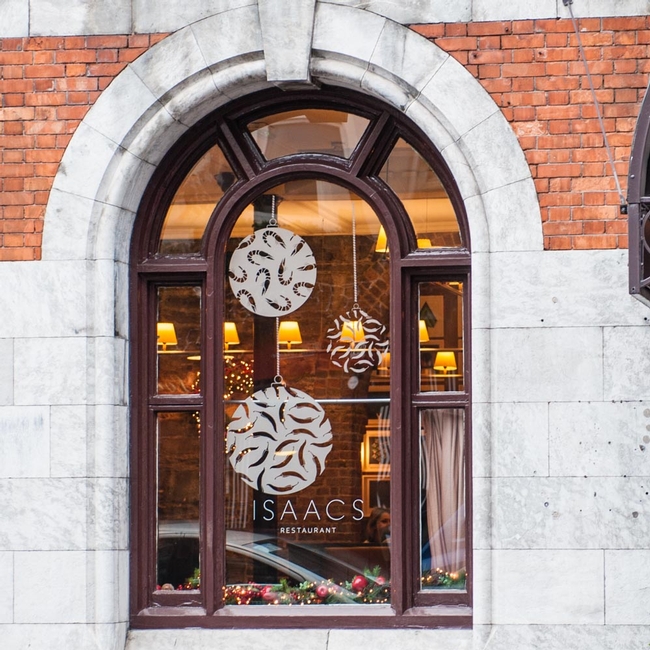 Christmas Window Signage